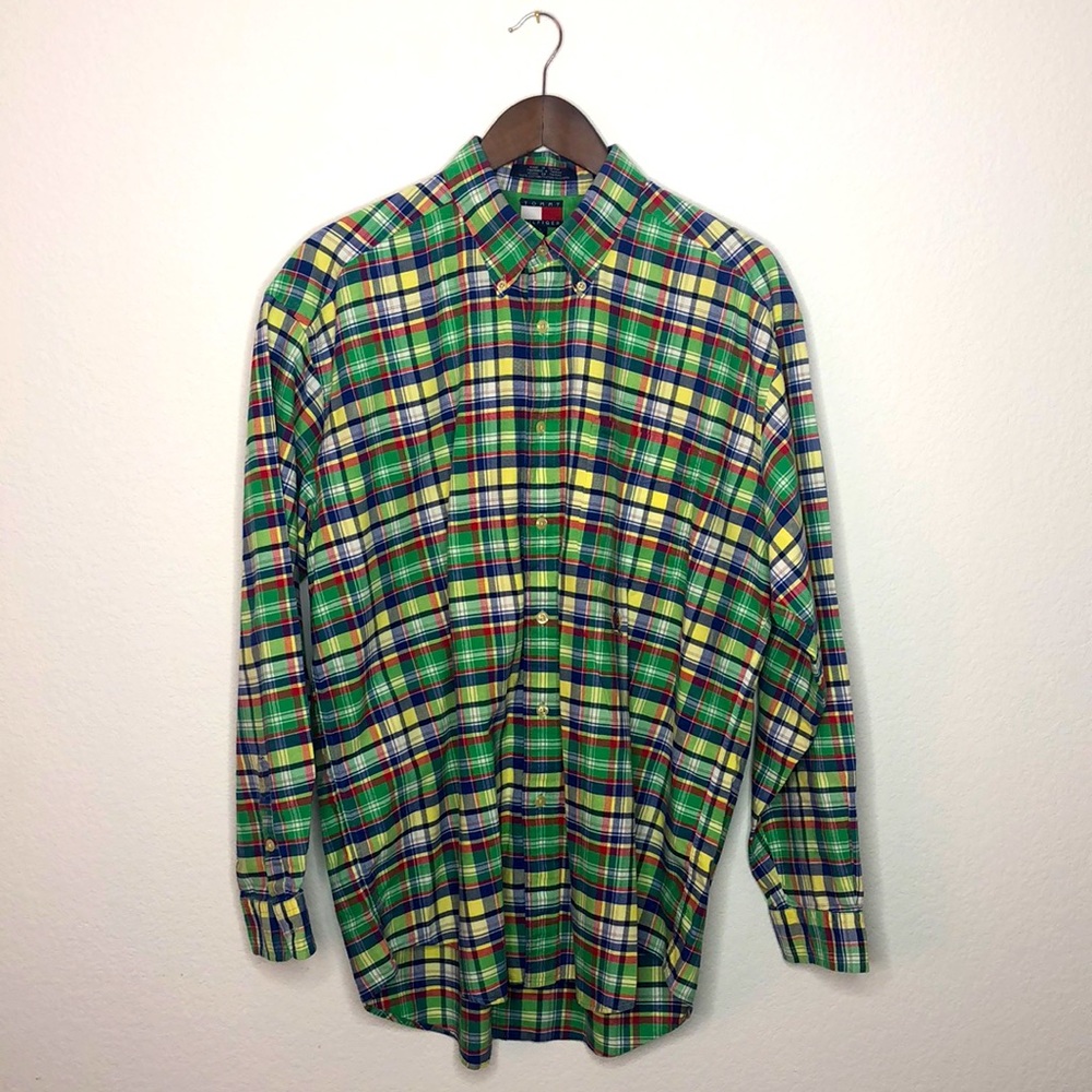 Tommy Hilfiger mens button up Large